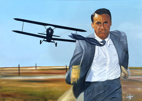 La mort aux trousses de Jean Jacques Venturini, Pintura a la venta en Singulart