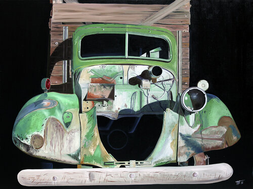 Génération pétrole / 17 van Jean Jacques Venturini, Schilderij te koop op Singulart