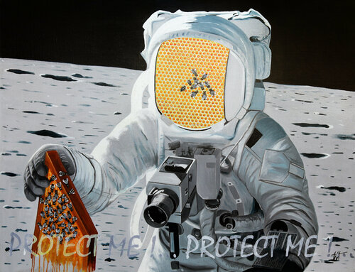 Protect me ! /4 von Jean Jacques Venturini, Malerei kaufen auf Singulart