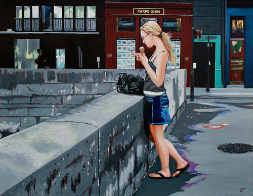 Carpe Diem ! by Jean Jacques Venturini, Painting for Sale on Singulart