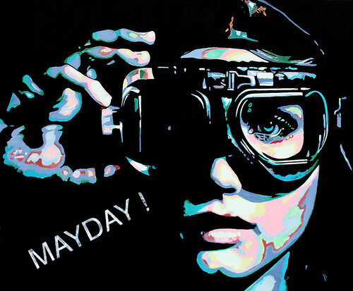 Mayday ! van Jean Jacques Venturini, Schilderij te koop op Singulart
