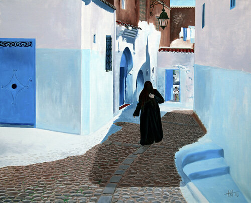 8 mars Chefchaouen. (Journée de la femme) Jean Jacques Venturini