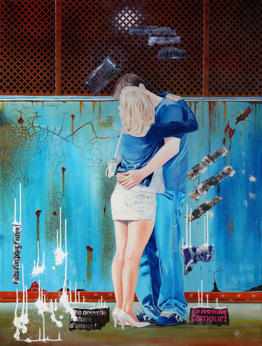 Noces de rouille van Jean Jacques Venturini, Schilderij te koop op Singulart