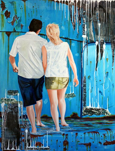 Noces de rouille van Jean Jacques Venturini, Schilderij te koop op Singulart