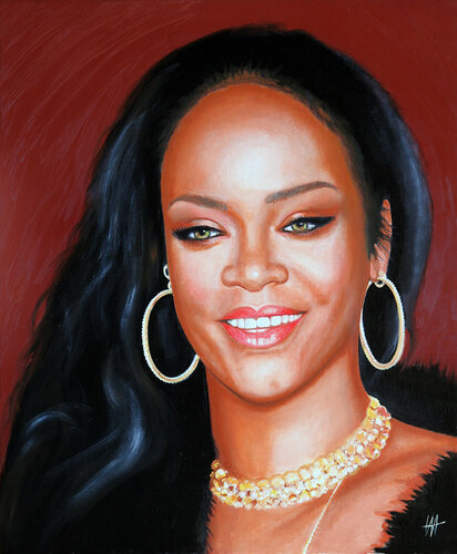 Rihanna / 1 di Jean Jacques Venturini, Pittura in vendita su Singulart