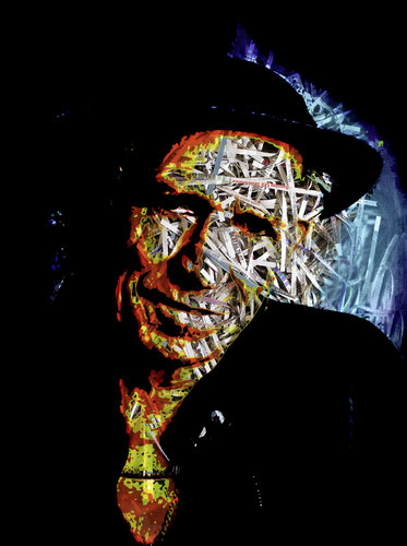 Keith Richards paper /4 van Jean Jacques Venturini, Andere media te koop op Singulart