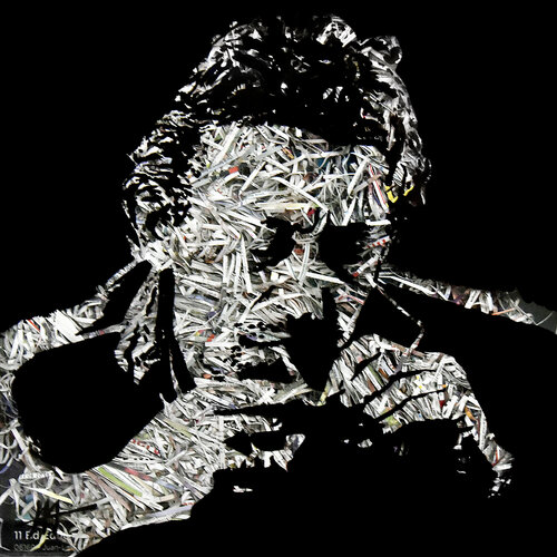 Gainsbourg paper / 6 van Jean Jacques Venturini, Andere media te koop op Singulart