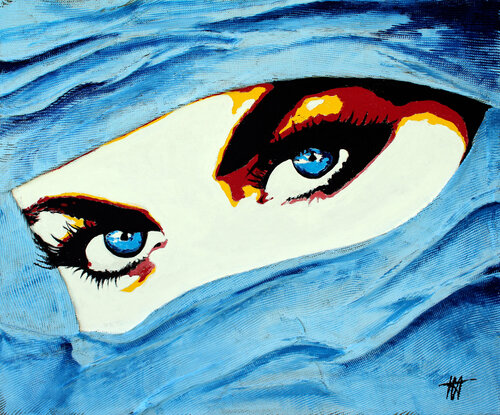 Chèche / 2 van Jean Jacques Venturini, Schilderij te koop op Singulart