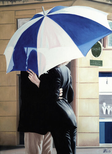 Le baiser di Jean Jacques Venturini, Pittura in vendita su Singulart