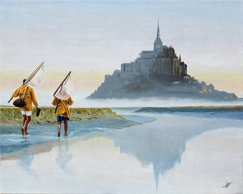 Retour de pêche. Jean Jacques Venturini
