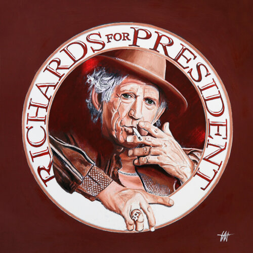 Richards President / 2 di Jean Jacques Venturini, Pittura in vendita su Singulart