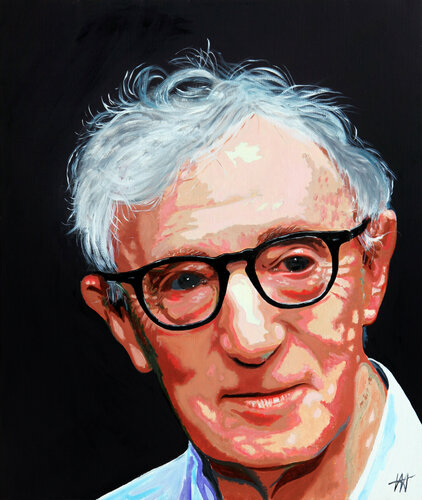 Woody Allen van Jean Jacques Venturini, Schilderij te koop op Singulart