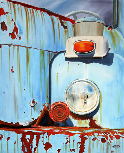 Génération pértrole / 4 van Jean Jacques Venturini, Schilderij te koop op Singulart