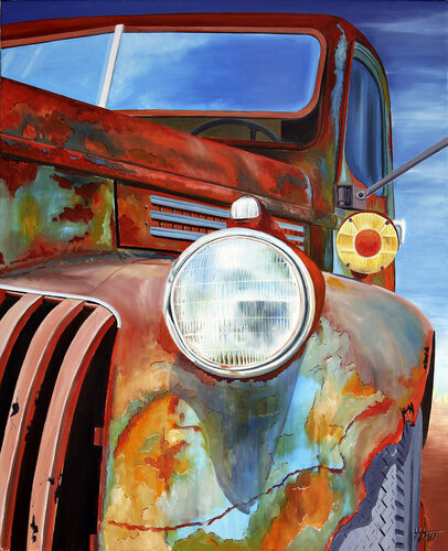 Génération pértrole / 5 van Jean Jacques Venturini, Schilderij te koop op Singulart