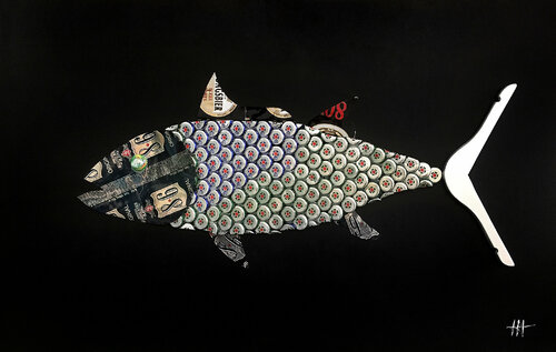 Poisson d'Aguillon / 10 van Jean Jacques Venturini, Andere media te koop op Singulart