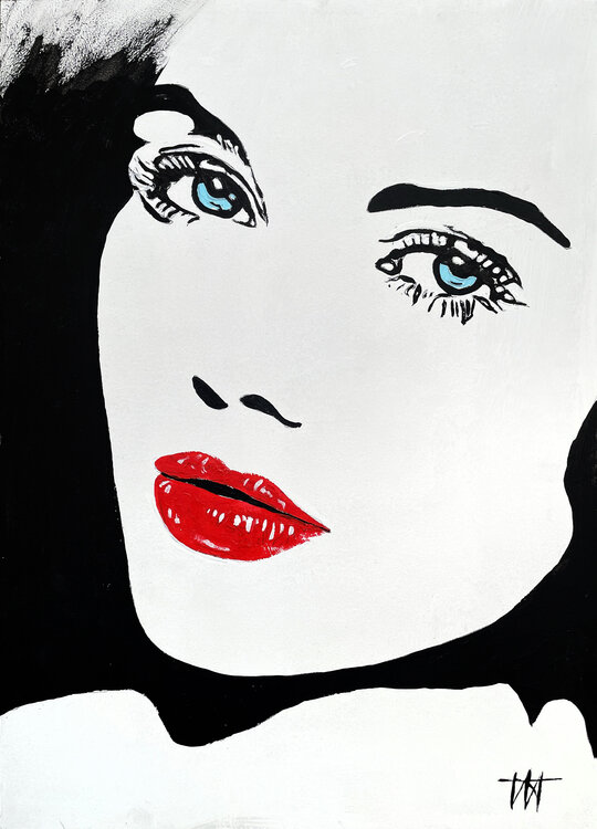 Red lips / 5 Jean Jacques Venturini