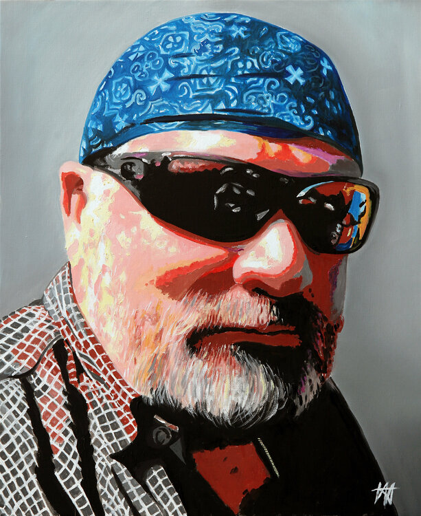 Le biker Jean Jacques Venturini