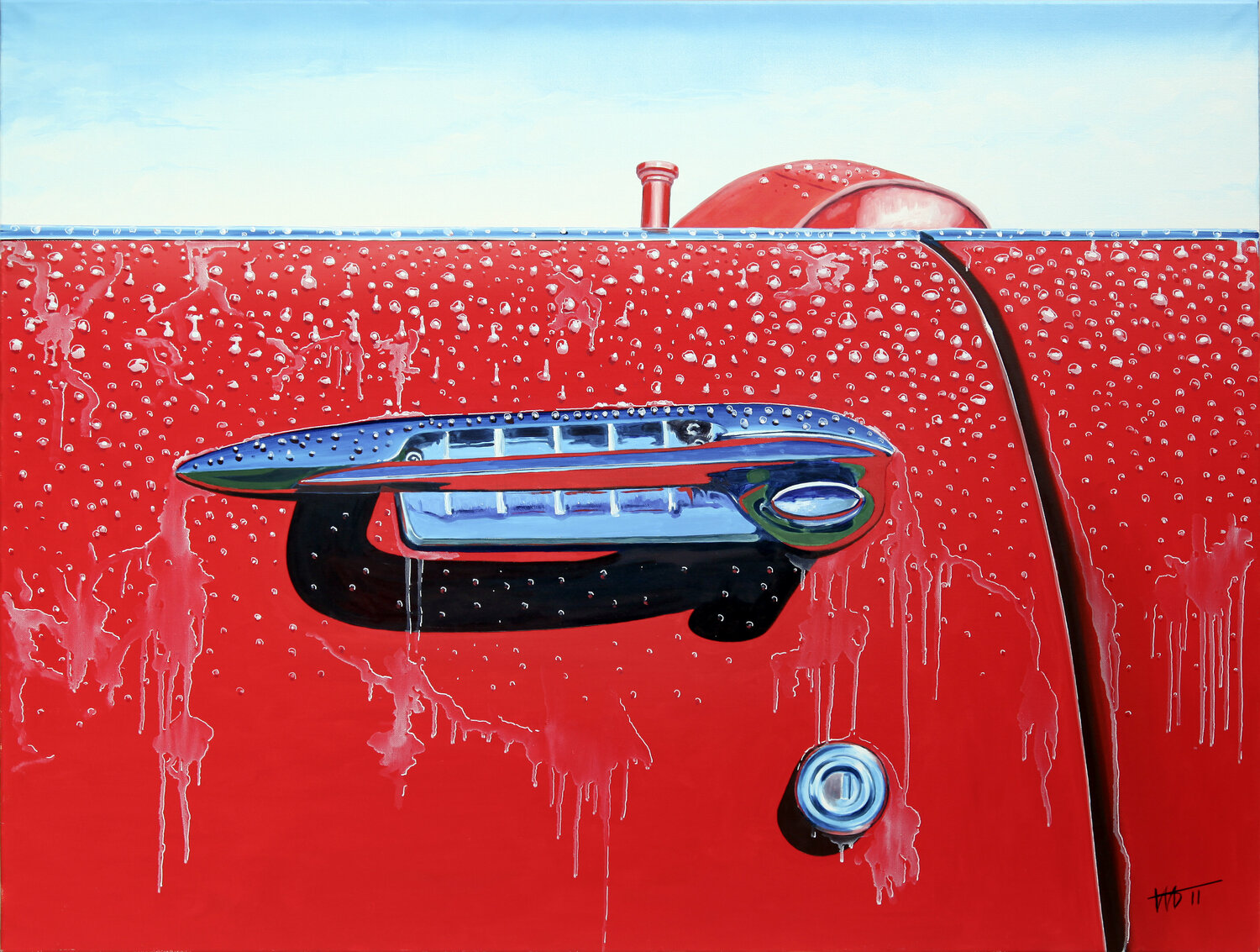Génération pétrole / 12 Jean Jacques Venturini Originalgemälde zu verkaufen
