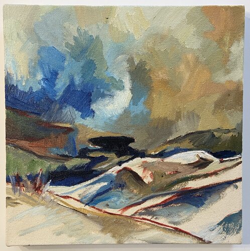 Foothills van Jenny Wu, Schilderij te koop op Singulart