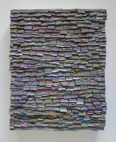 Airy, Cosmic Dust, Merry-Go-Round di Jenny Wu, Pittura in vendita su Singulart