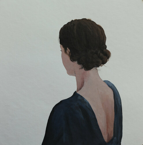 Zur Seite gucken XI van Karoline Kroiß, Schilderij te koop op Singulart