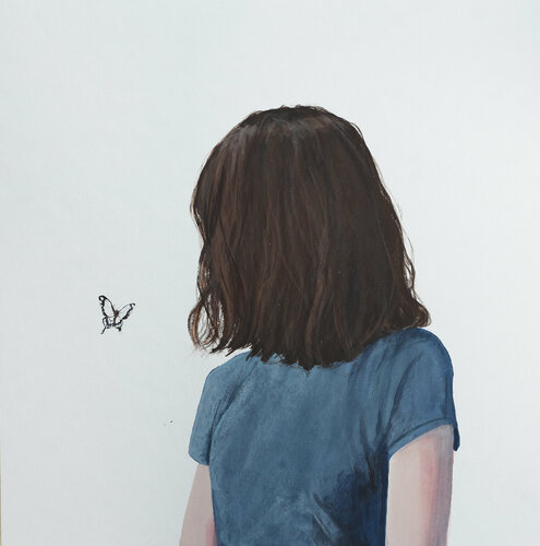 Schmetterling IV di Karoline Kroiß, Opera su carta in vendita su Singulart