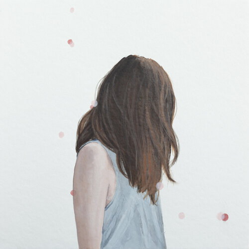 Rosa Punkte di Karoline Kroiß, Opera su carta in vendita su Singulart