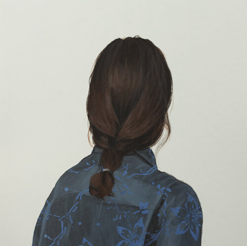 gemusterte Bluse XI Karoline Kroiß