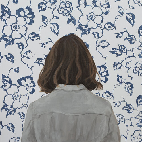 Blumenmuster XII van Karoline Kroiß, Werk op papier te koop op Singulart