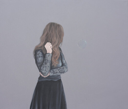 Seifenblase par Karoline Kroiß, Peinture en vente sur Singulart
