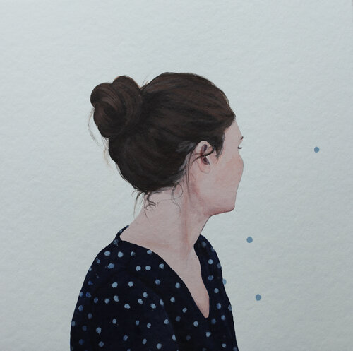 Blaue Punkte IV Karoline Kroiß