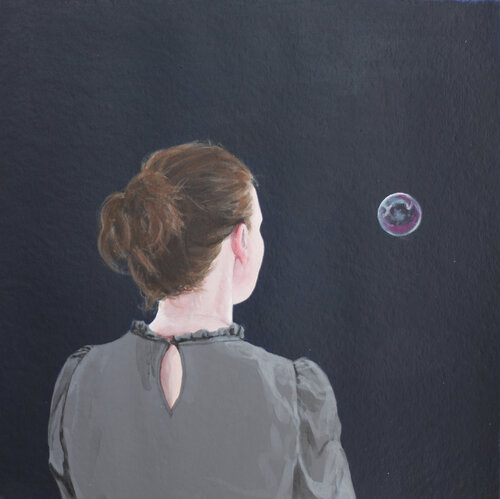 Seifenblase XIII di Karoline Kroiß, Opera su carta in vendita su Singulart