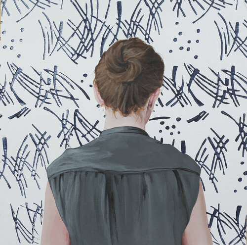 Rückenporträt XXVIII Karoline Kroiß