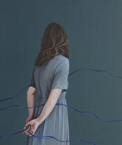 nur für den Moment van Karoline Kroiß, Schilderij te koop op Singulart