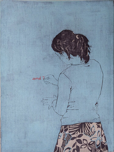 and I von Karoline Kroiß, Druck kaufen auf Singulart