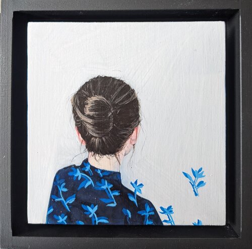In diesem Augenblick I van Karoline Kroiß, Schilderij te koop op Singulart