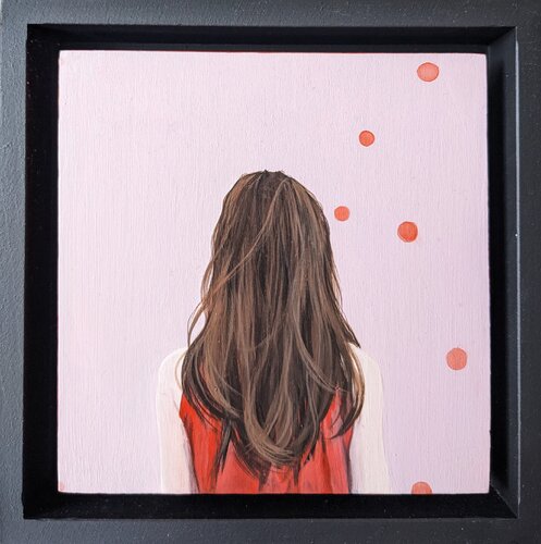 In diesem Augenblick III by Karoline Kroiß, Painting for Sale on Singulart