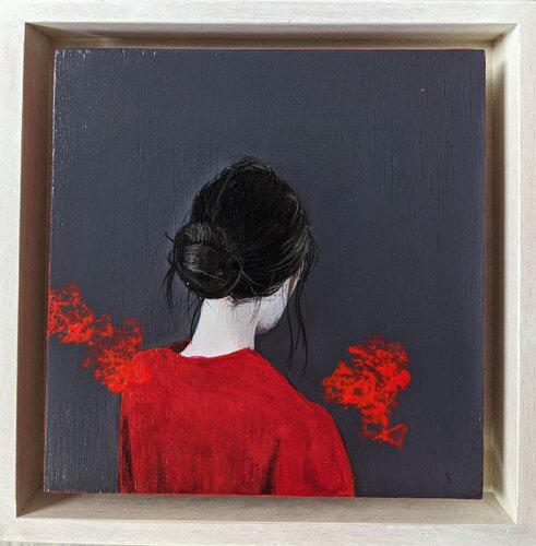 In diesem Augenblick IV di Karoline Kroiß, Pittura in vendita su Singulart