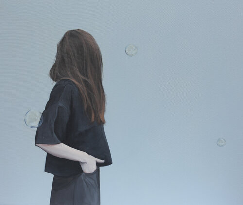 Man muss sich nur gedulden by Karoline Kroiß, Painting for Sale on Singulart