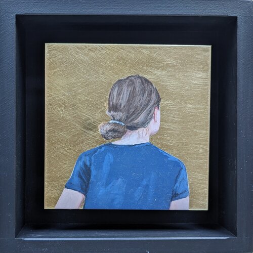 Goldener Moment XCIV van Karoline Kroiß, Schilderij te koop op Singulart