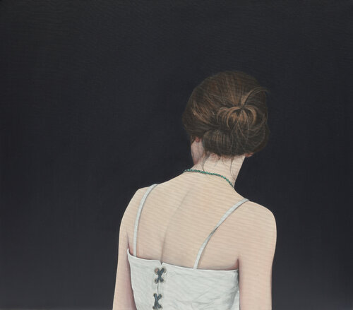 Ohne die Stille zu stören van Karoline Kroiß, Schilderij te koop op Singulart
