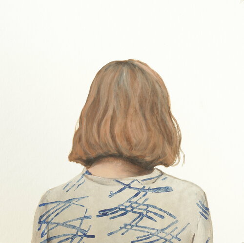 gemusterte Bluse Karoline Kroiß