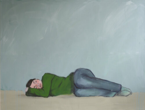 Träumerin di Karoline Kroiß, Pittura in vendita su Singulart