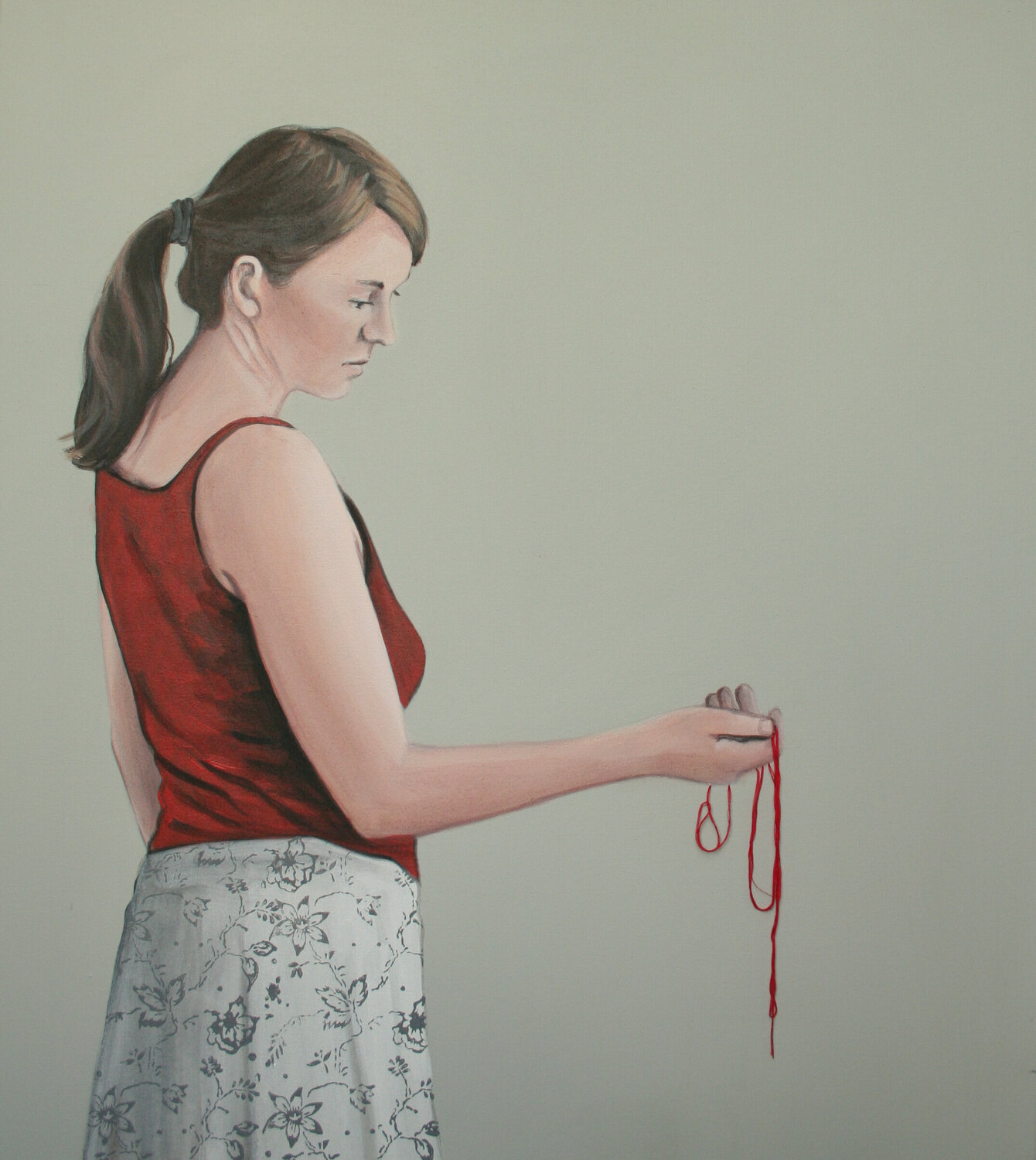 Faden halten Karoline Kroiß