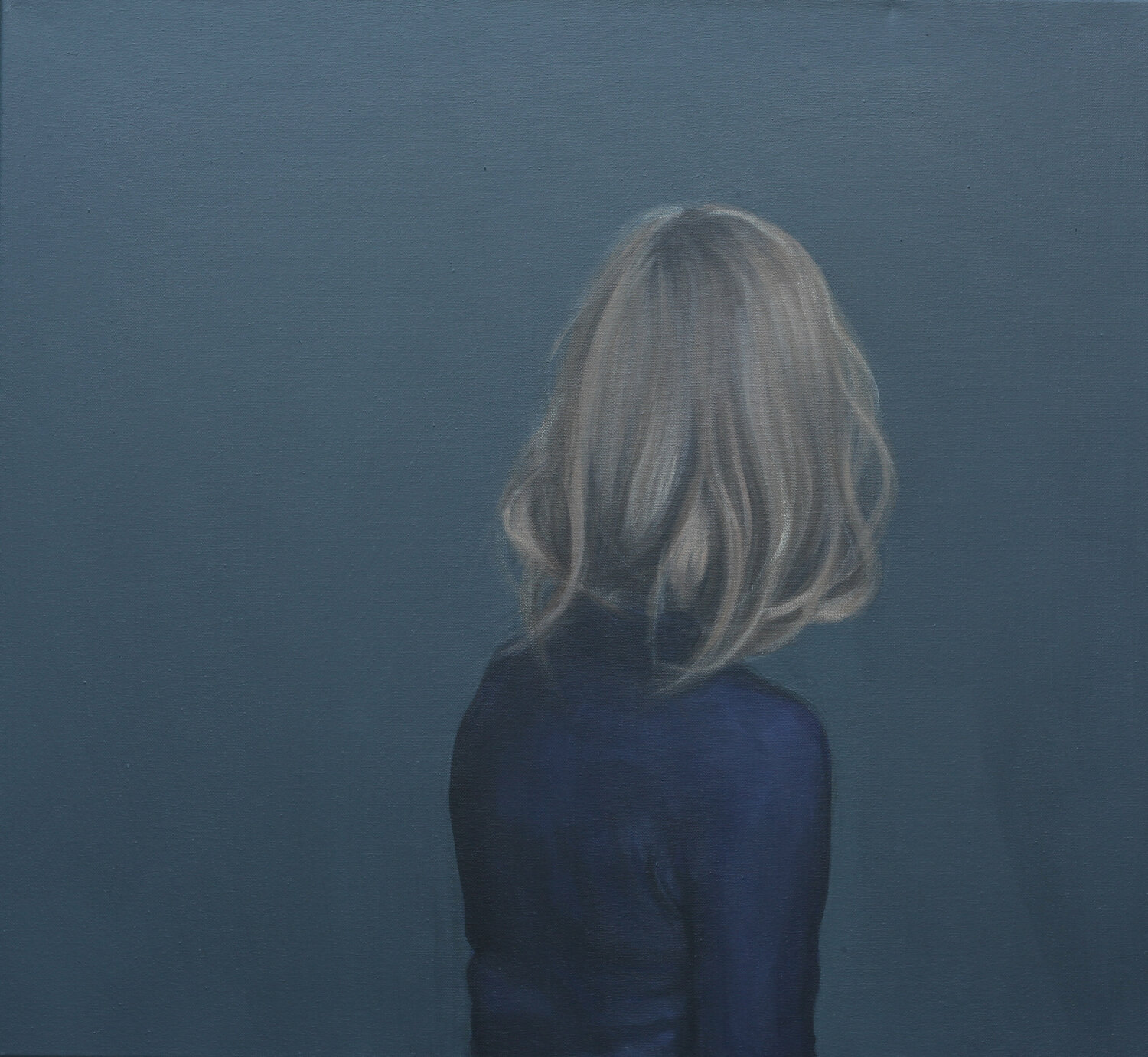 Blauer Pulli Karoline Kroiß