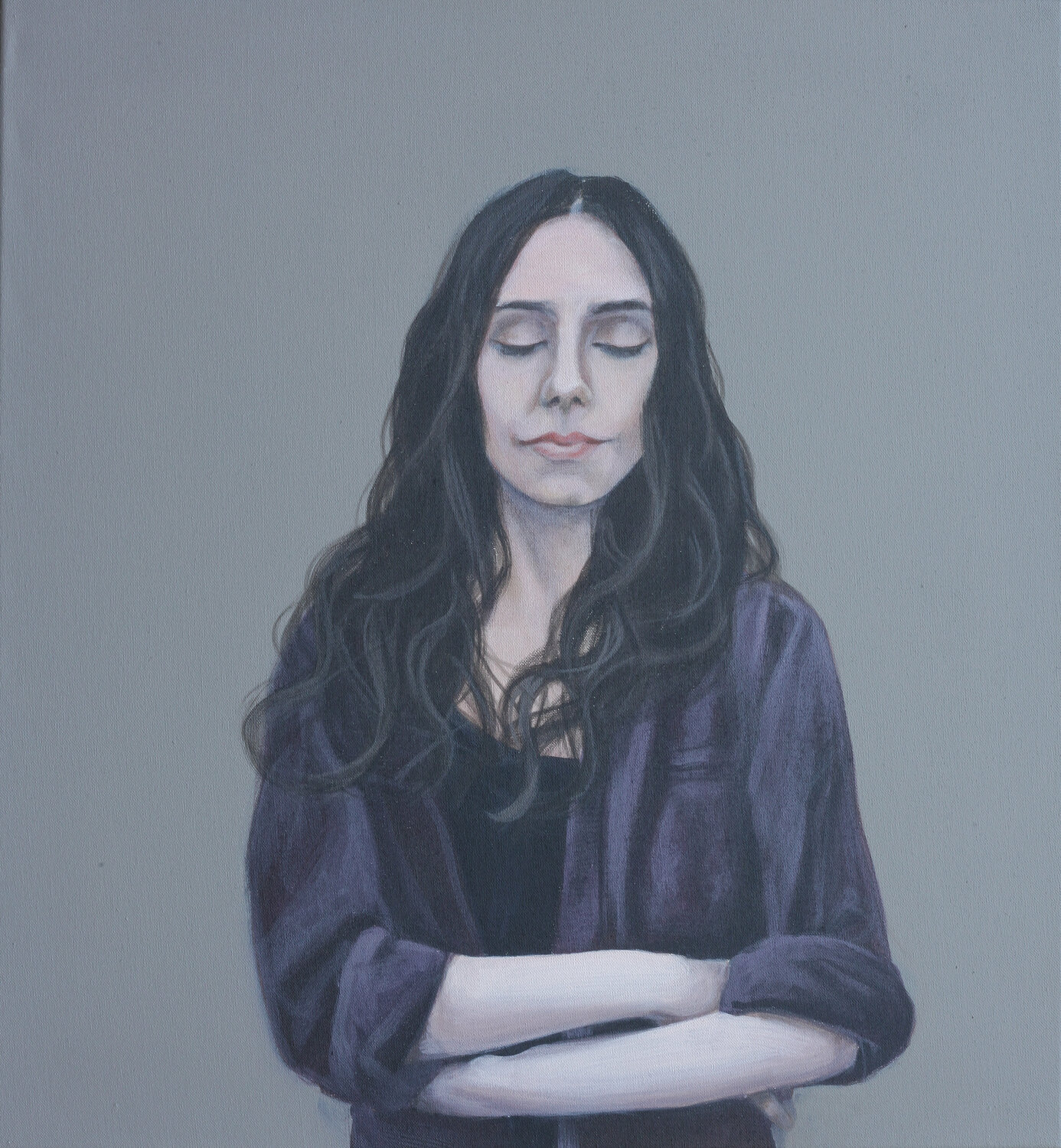 Imagine what her eyes have seen - PJ Harvey Karoline Kroiß Originalgemälde zu verkaufen