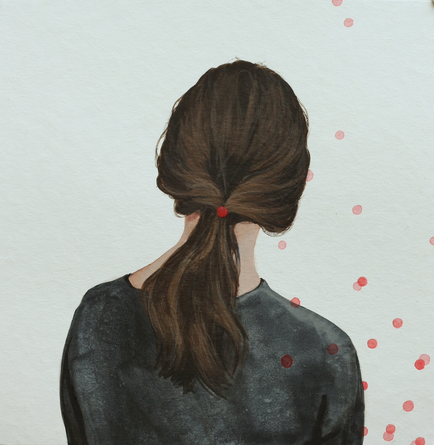 rote Punkte II Karoline Kroiß