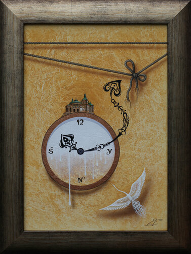 Time Nodes. di Alexander Jazykov, Pittura in vendita su Singulart