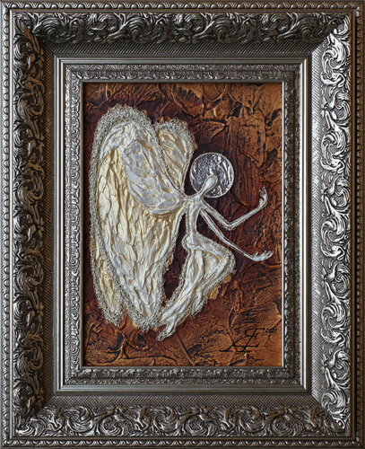 Angel of Warm Hopes di Alexander Jazykov, Pittura in vendita su Singulart