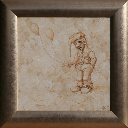 On a walk. by Alexander Jazykov, 회화 for Sale on Singulart